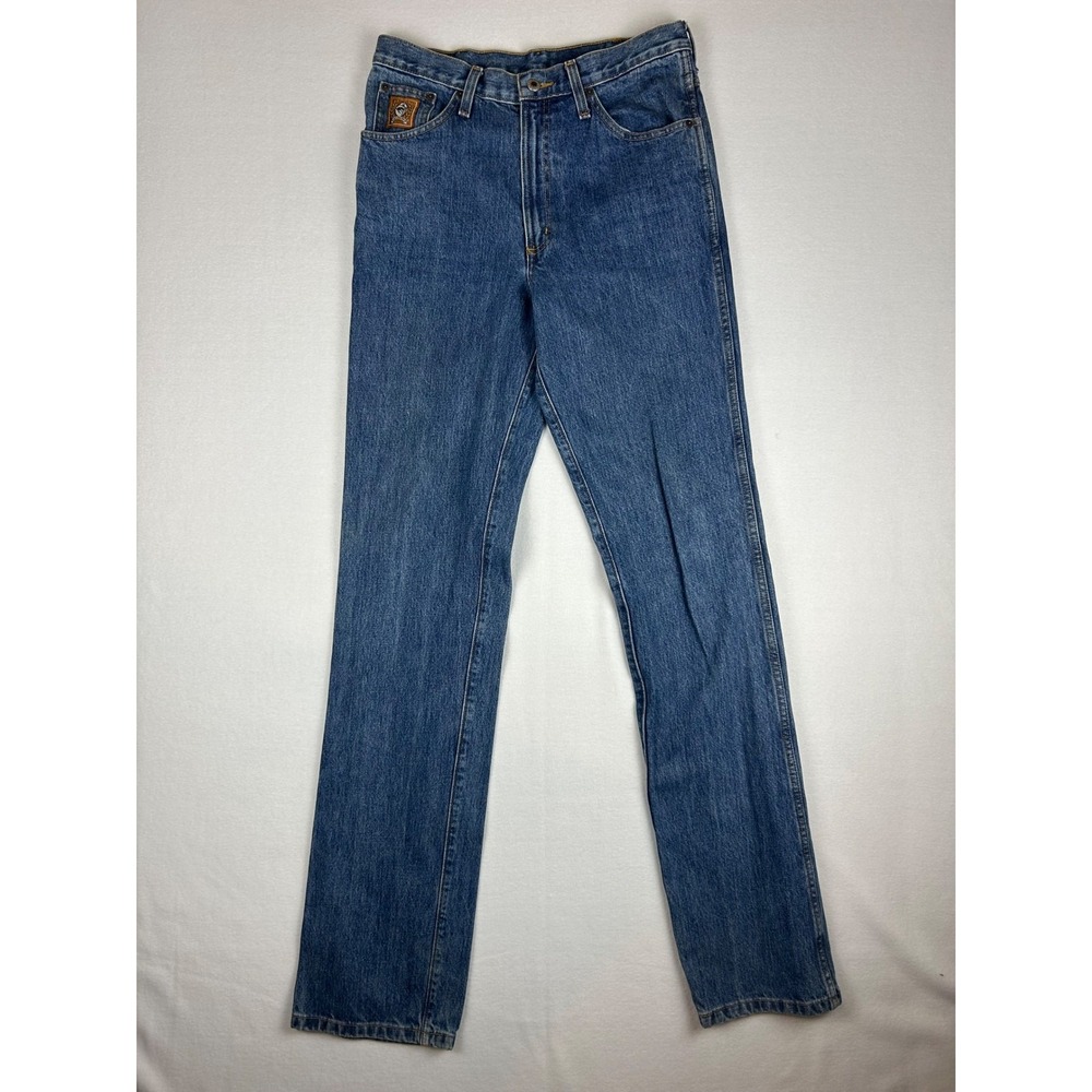 Cinch Bronze Label Jeans Men 32x38 Dark Wash Slim Fit Western MB90532002 - Picture 2 of 13